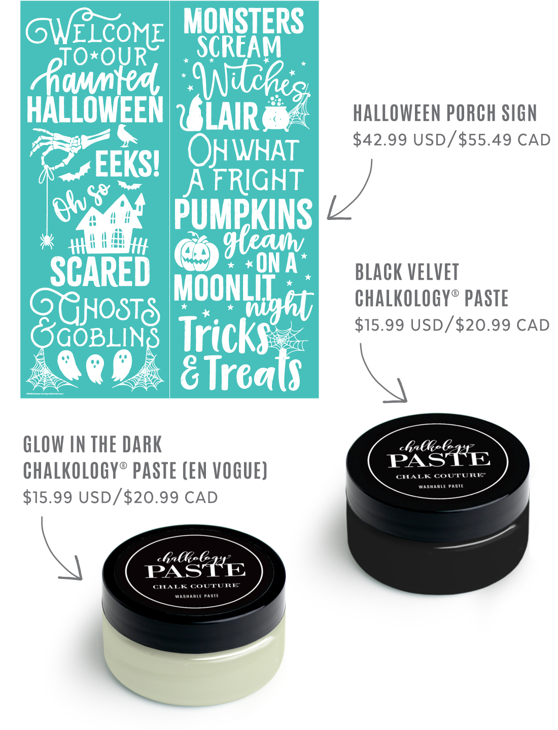 Halloween Porch Sign Transfer